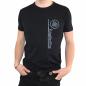 Preview: T-Shirt mit Brust- & Rückendruck